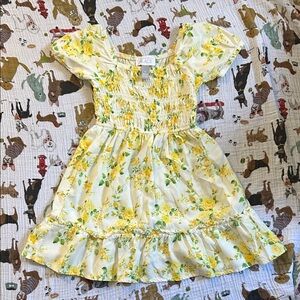 The Children's Place Yellow Floral Dress